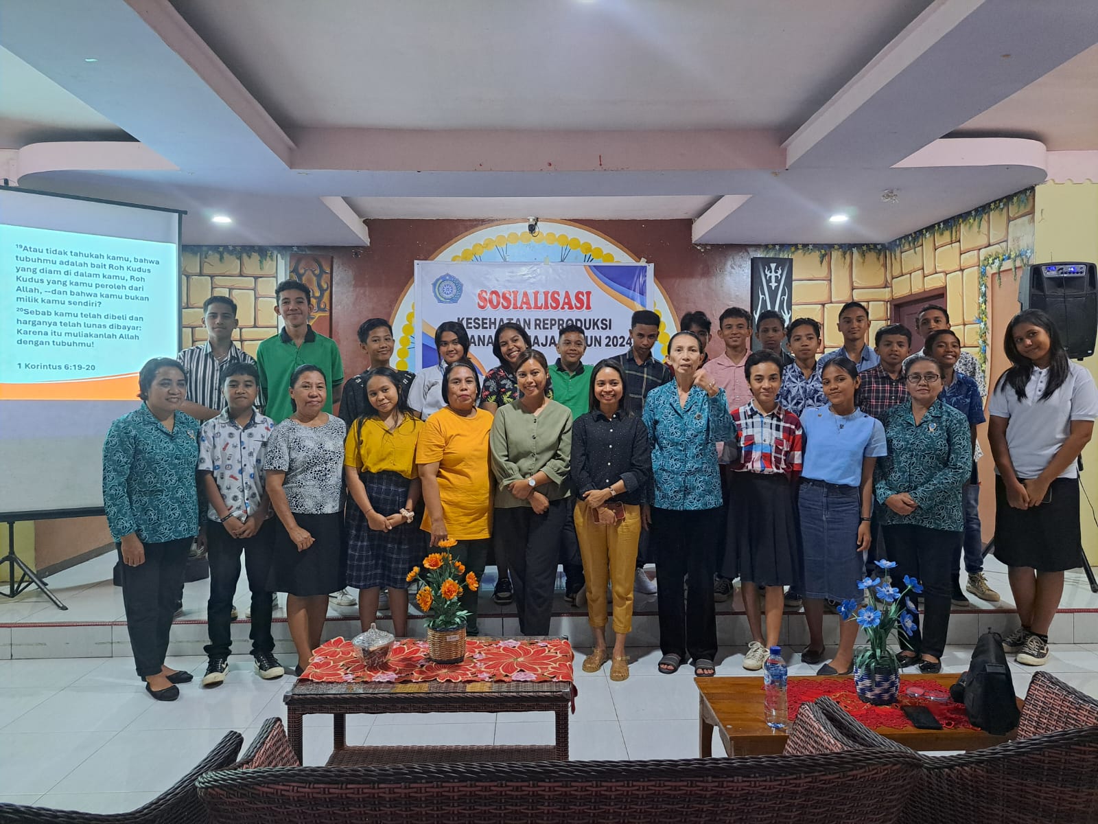 Sinergi TP-PKK dan Kelompok BKR Desa Hunuth, Sosialisasi Kesehatan Reproduksi Di Kalangan Remaja